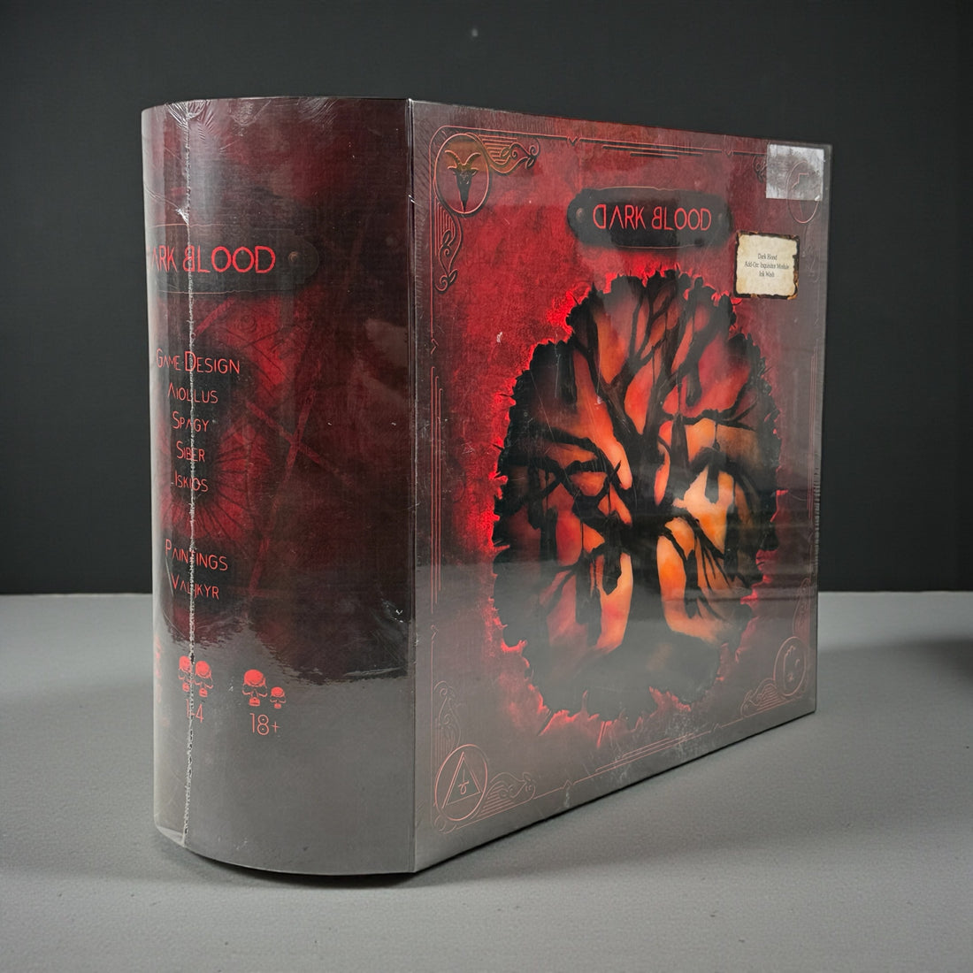 Rare Dark Blood Inquisitor Module ink-wash expansion from Kickstarter. Dark fantasy miniatures for collectors and painters. Factory sealed. Limited print run.