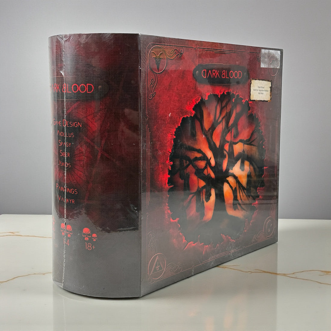 Rare Dark Blood Inquisitor Module ink-wash expansion from Kickstarter. Dark fantasy miniatures for collectors and painters. Factory sealed. Limited print run.