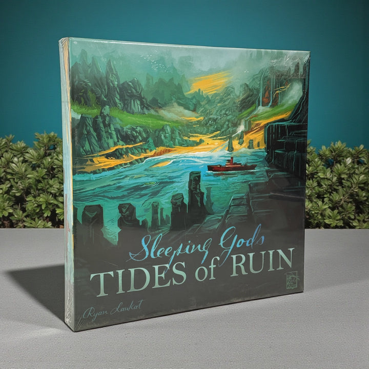 Sealed Sleeping Gods Tides of Ruin expansion. Adds new quests, atlas pages, and Arcade Mode. Requires base game. Fast shipping. Ideal for campaign gamers.