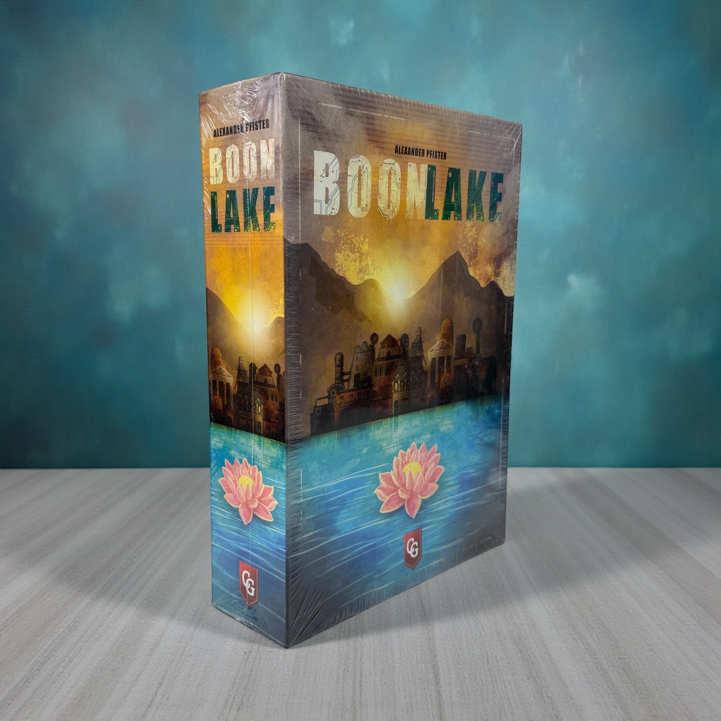 Factory sealed Boonlake strategy board game by Alexander Pfister, Capstone Games. Heavy Euro engine-builder with dual-layer boards and 165 cards.