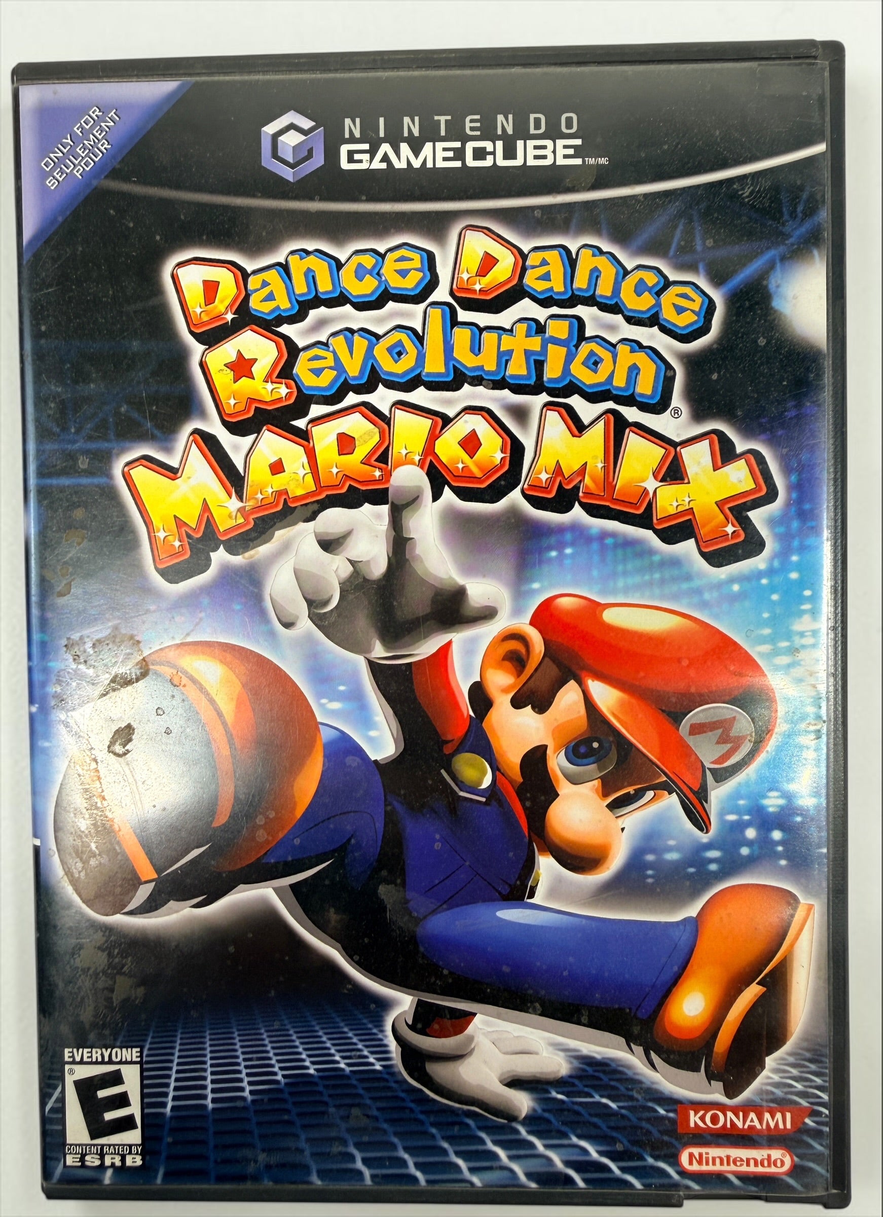 Dance Dance Revolution Mario Mix, Nintendo GameCube, Complet, 2005.