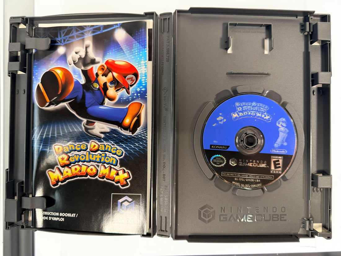 Dance Dance Revolution Mario Mix, Nintendo GameCube, Complet, 2005.