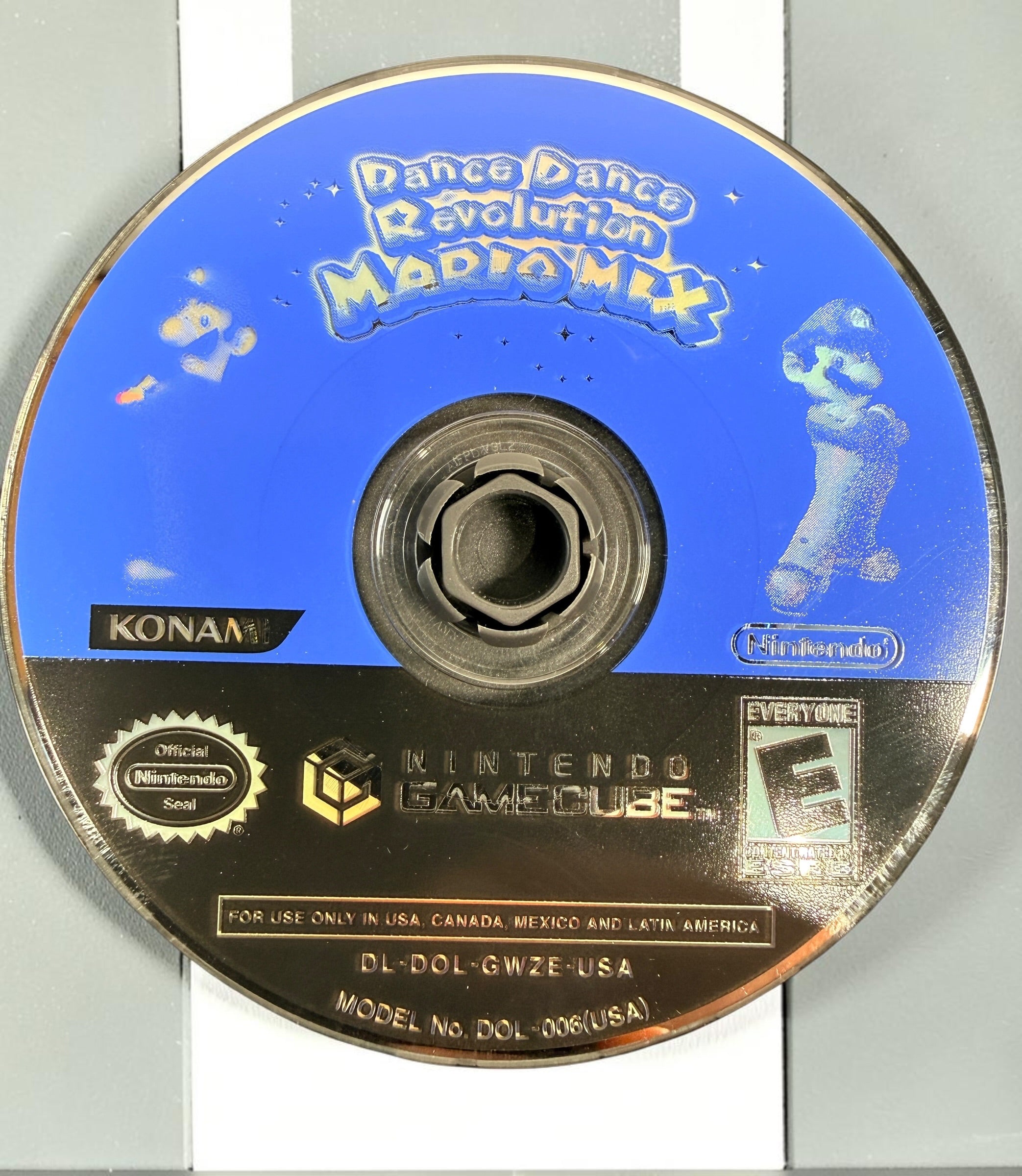 Dance Dance Revolution Mario Mix, Nintendo GameCube, Complet, 2005.