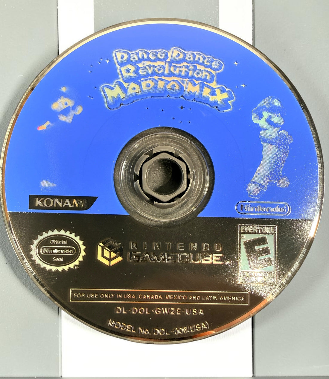 Dance Dance Revolution Mario Mix, Nintendo GameCube, Complet, 2005.