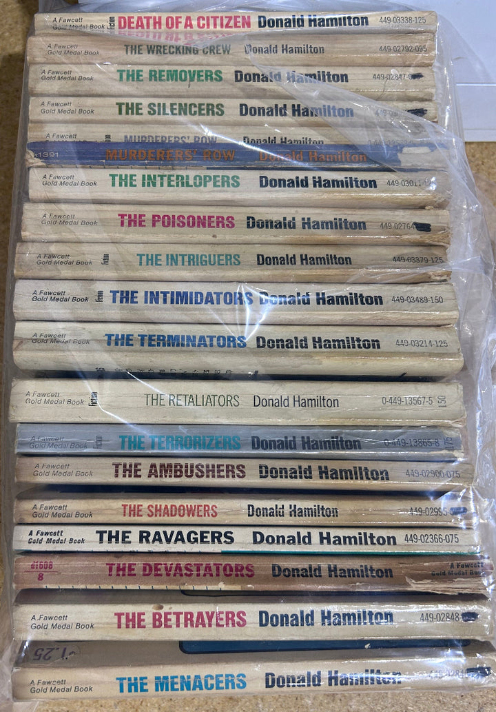 1-18 issues Donald Hamilton 