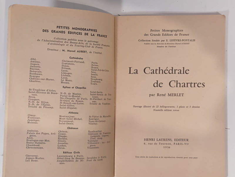 La Cathédrale de Chartres - France - 1956-