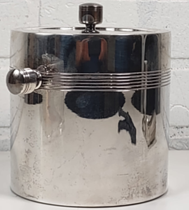 St Hilaire Ice Bucket - Silver Plated - Height 6" , Diamater 5"