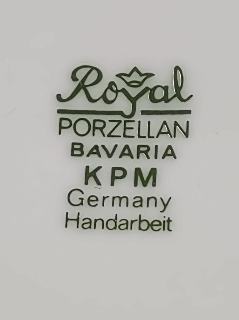 Porcelain Bowl, KPM, Bavaria, Germany, Royal Porzellan