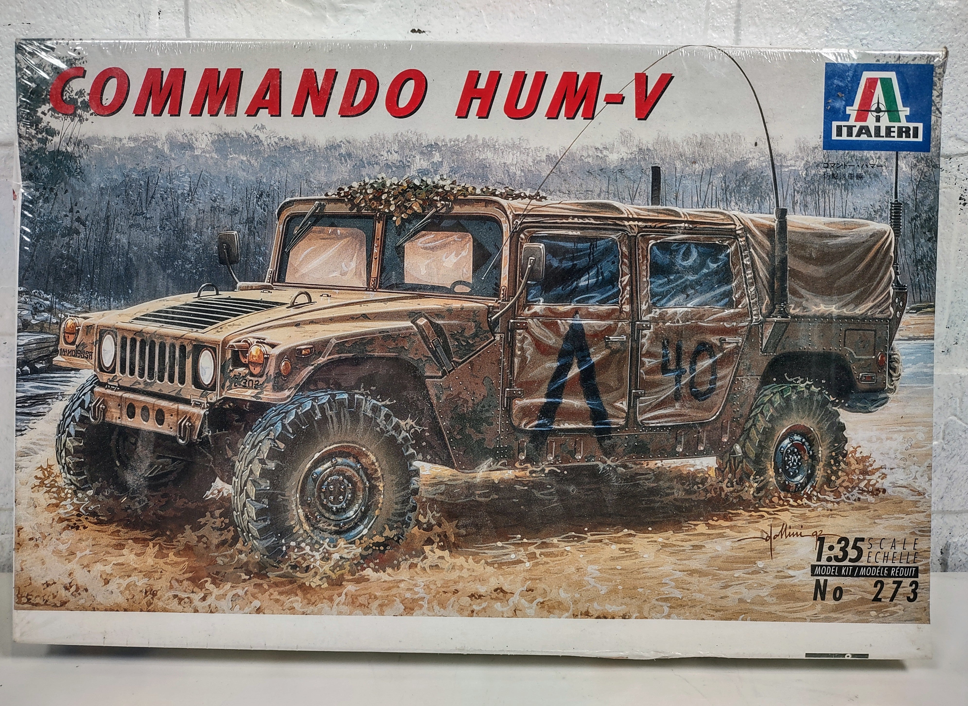 Commando HUM-V - Italeri, Model Kit 1:35 – Éco-Dépôt Montréal