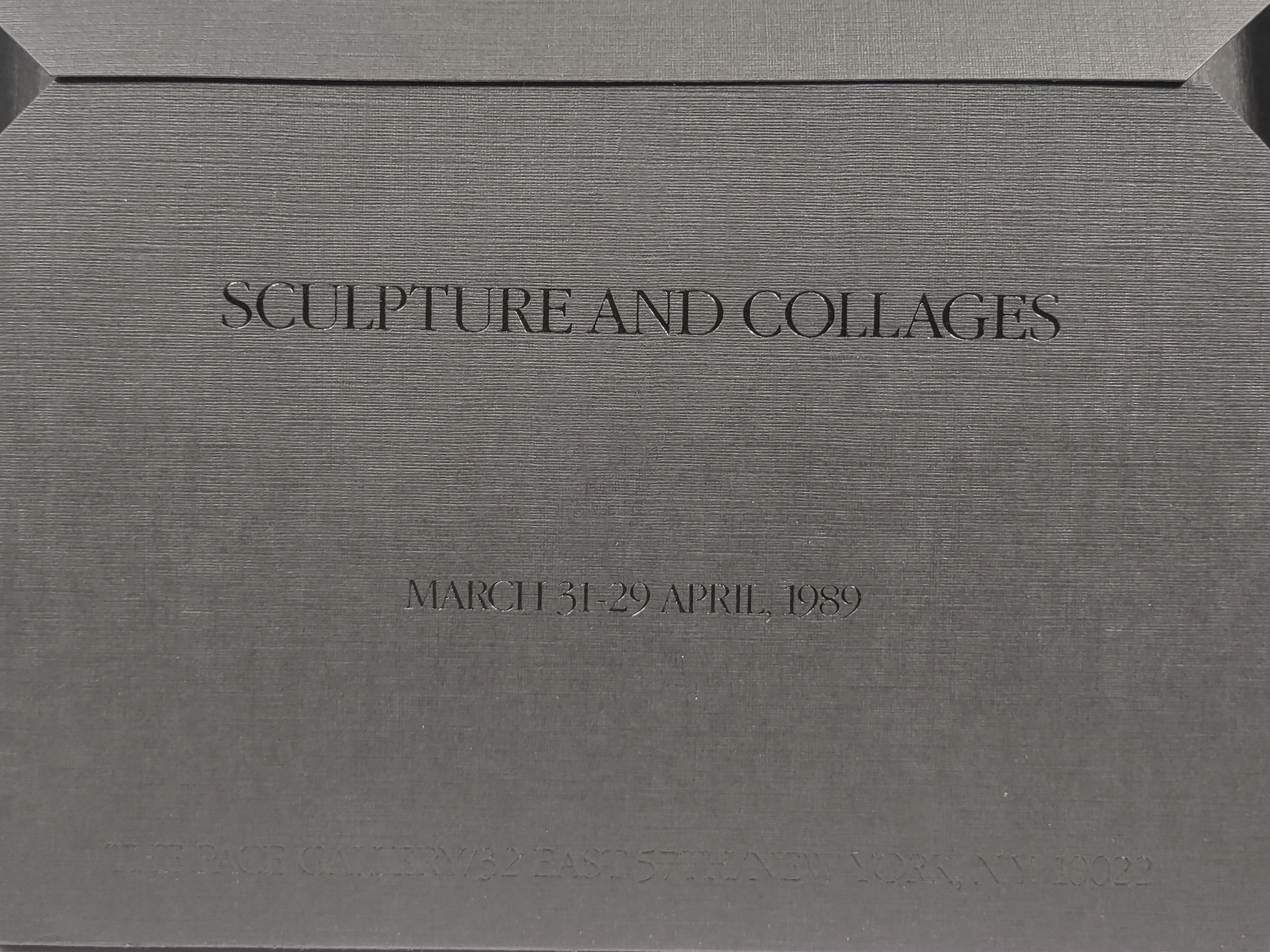 Louise Nevelson Remembered Sculpture And Collages