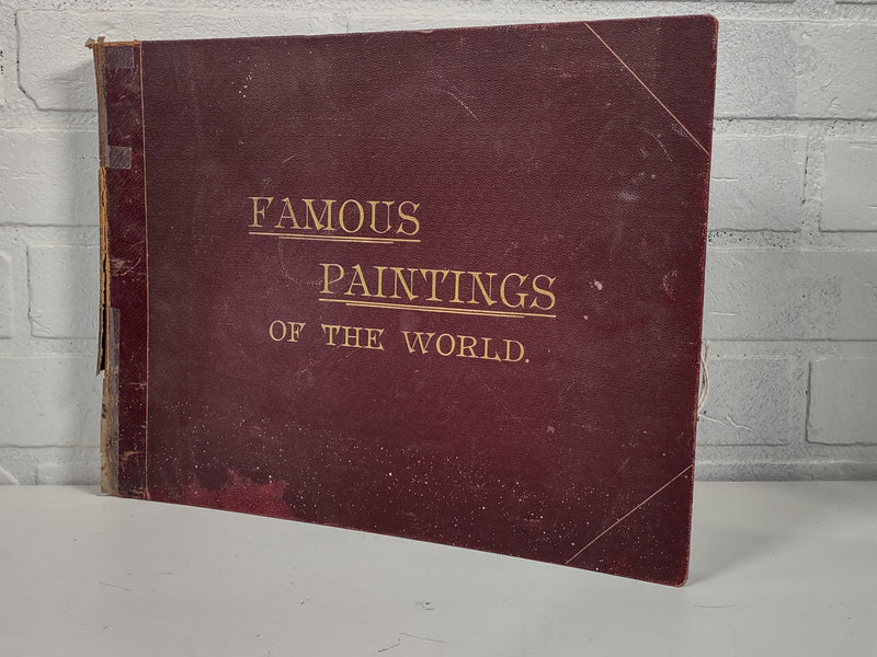 Famous Paintings of the World, 1894,  256 Paintings , Collection, Antique