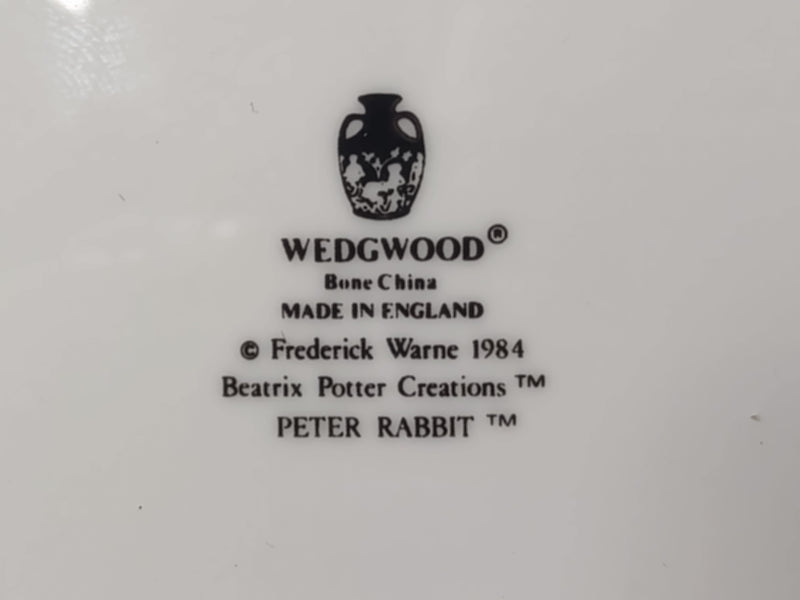 Wedgwood, Collection Beatrix Potter, Pierre Lapin, Service à thé miniature