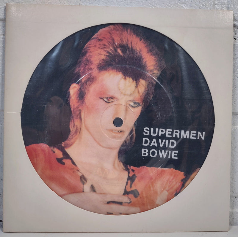 David Bowie, disque photo, 7", Supermen / Space Oddity, 1979