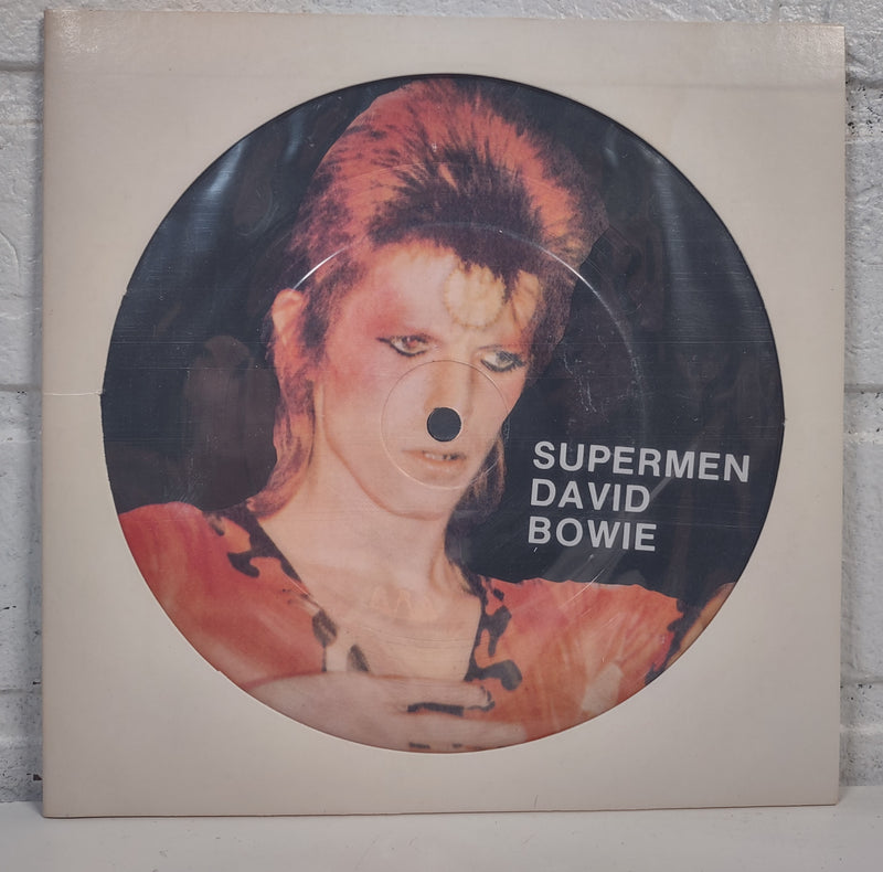 David Bowie, disque photo, 7", Supermen / Space Oddity, 1979