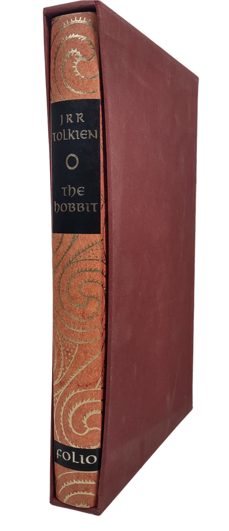 Livre Le Hobbit HC de JRR Tolkein avec étui - Folio Society