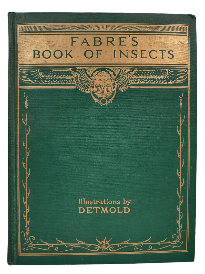 Fabre’s Book Of Insects ~ By Mrs Rodolph Stawell . Illus by E J Detmold , 1939