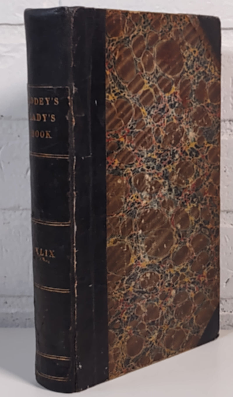 Godey's Magazine and Lady's Book 1854 Vol. XLIX,  July - Dec 1854