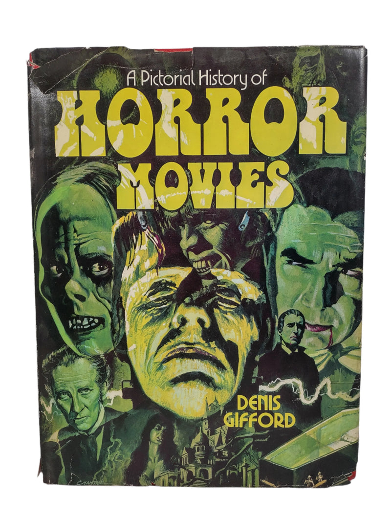 A Pictorial History of Horror Movies by Denis Gifford 1973 Hardcover 1974