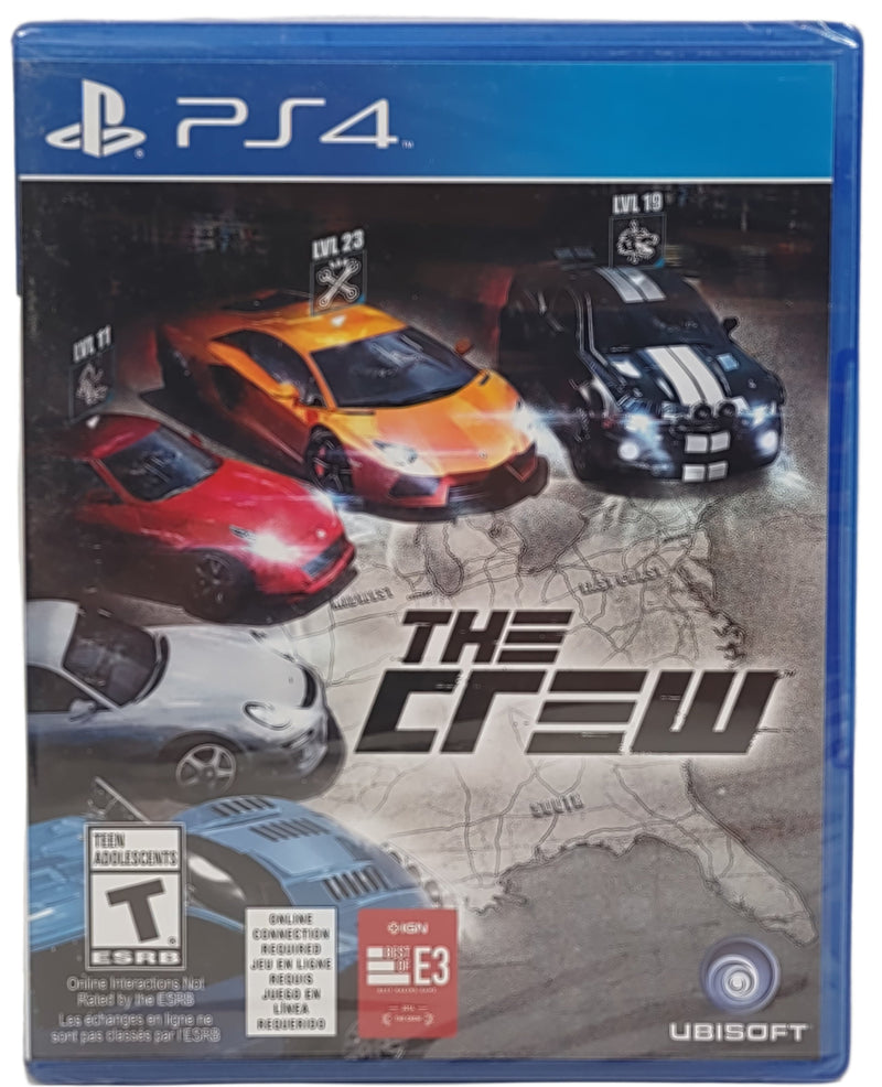 The Crew PS4 , PlayStation 4,  (Brand New Factory Sealed US Version)