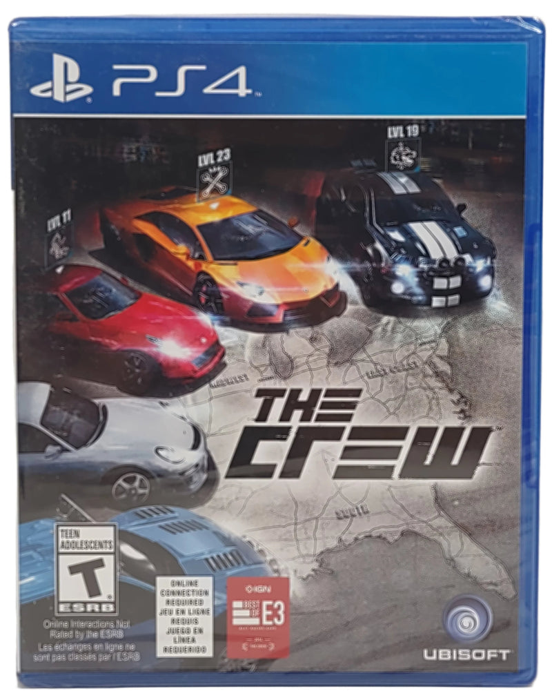 The Crew PS4, PlayStation 4, (version américaine toute neuve et scellée en usine)