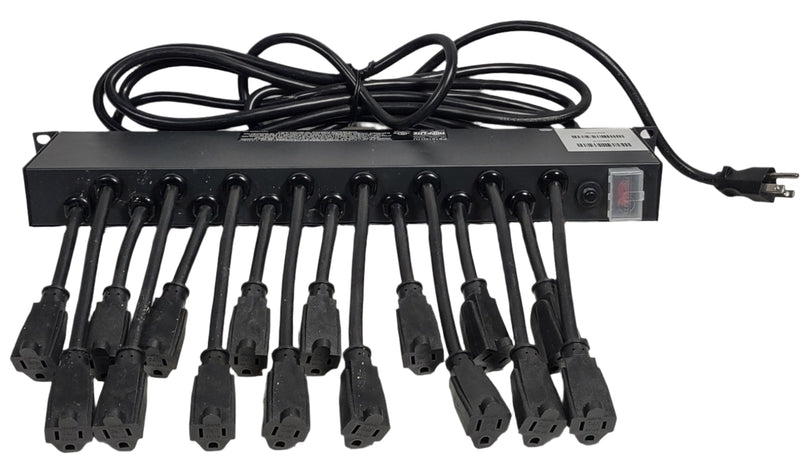 Multiprise pour chargeur secteur à montage en rack Tripp Lite, 16 prises, cordon de 15 pi, PS1916D1U