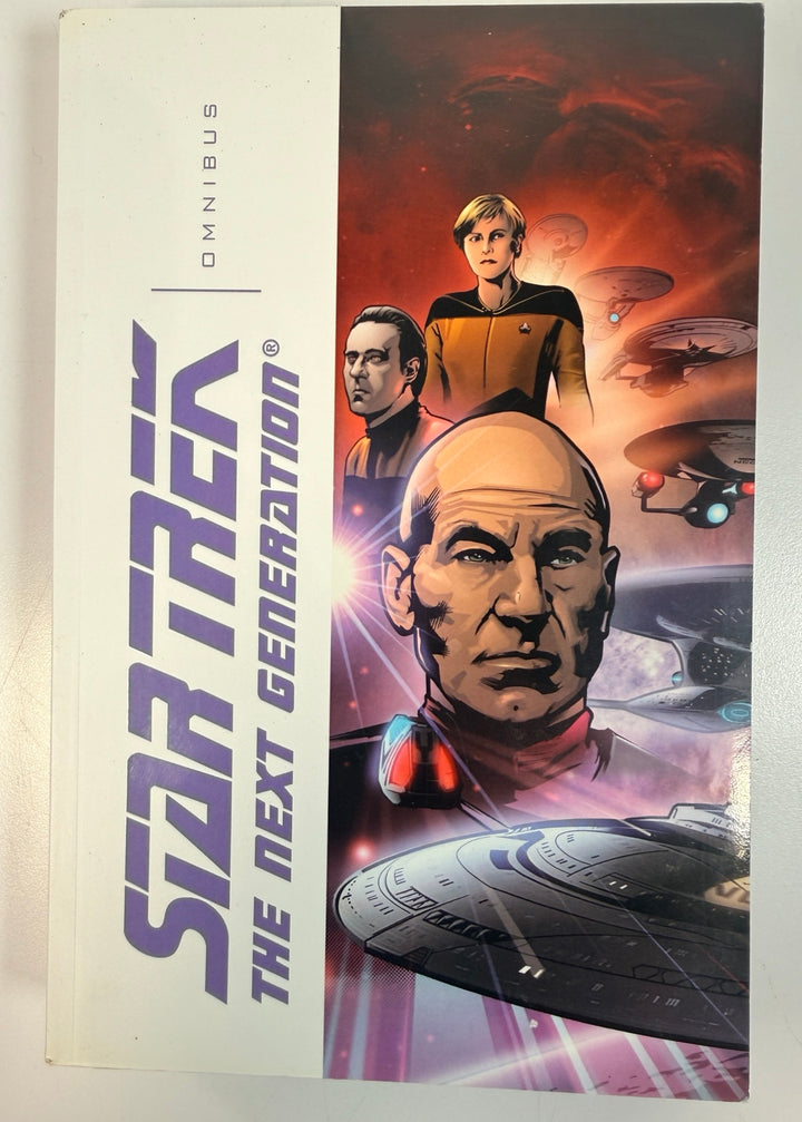 Star Trek The Next Generation Omnibus IDW front cover