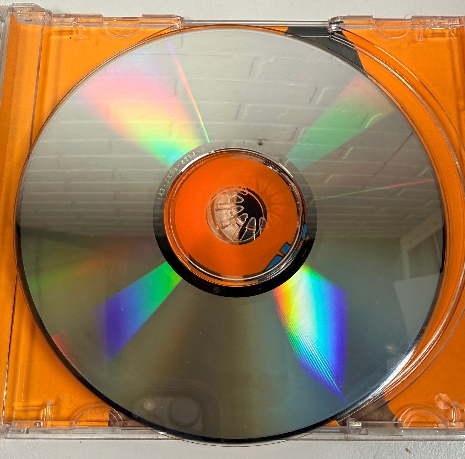Nukleopatra CD reflective underside