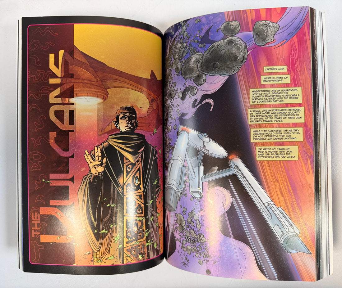 Interior Vulcans Alien Spotlight illustrated pages
