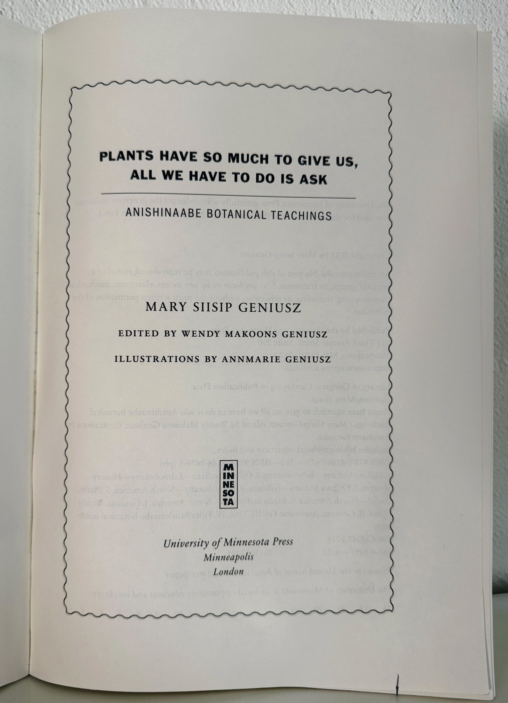 Explore Anishinaabe botanical teachings by Mary Siisip Geniusz. 2015 paperback featuring Indigenous plant knowledge, traditional uses and illustrations.