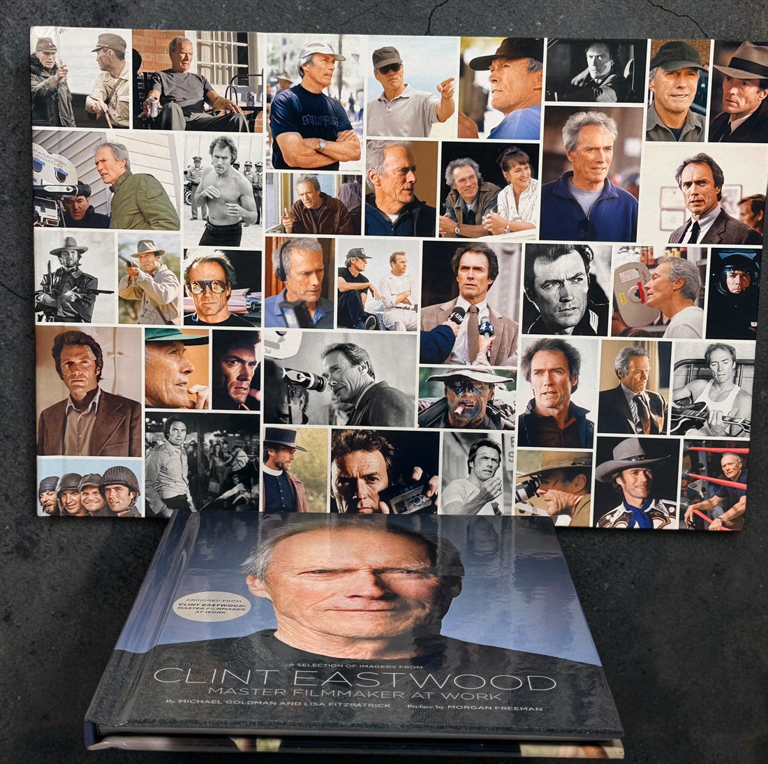 Clint Eastwood 40-Film Collection on 24 DVDs with illustrated collector's case and hardcover companion book. Pre-owned Warner Bros. movie box set.
