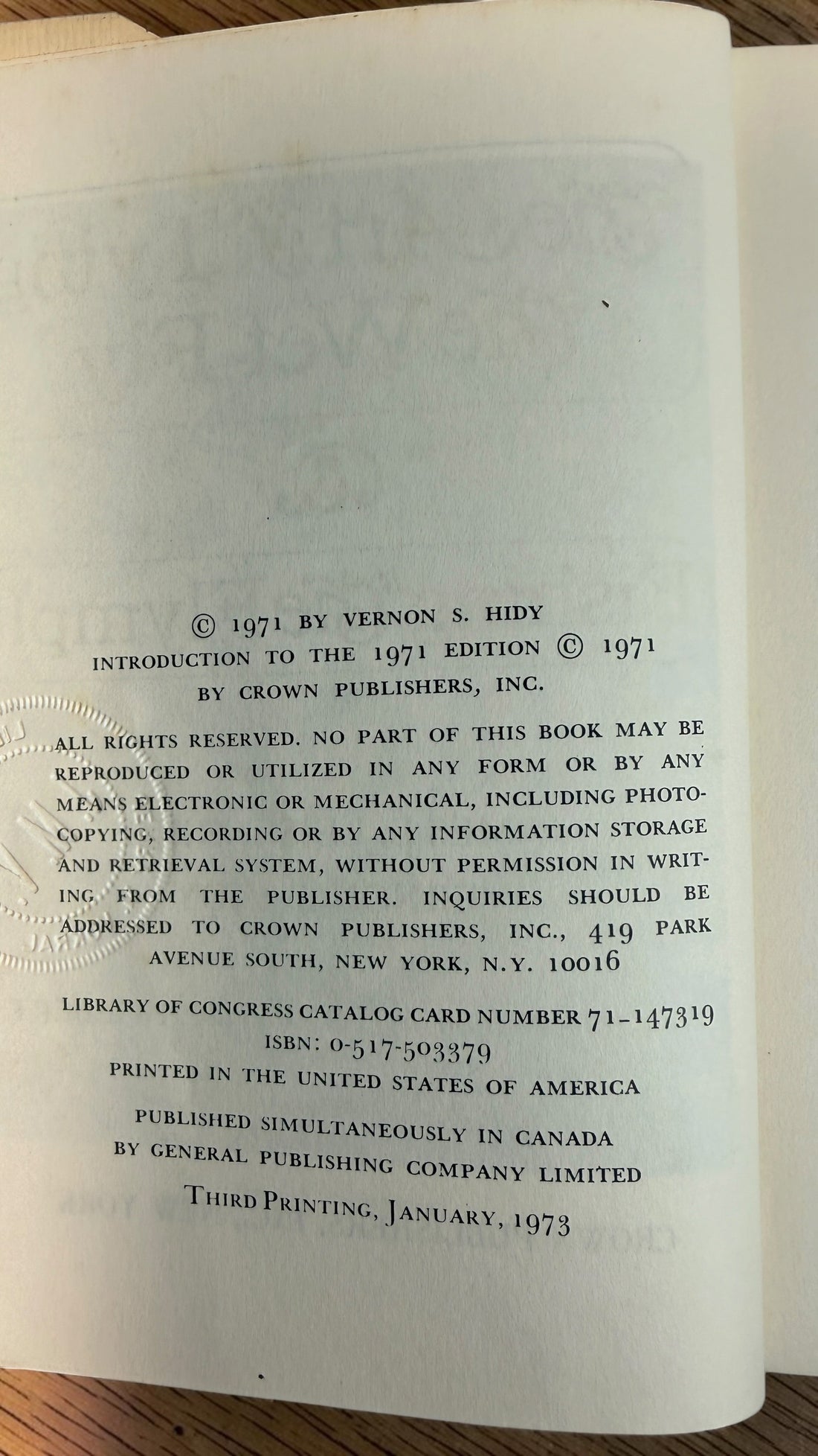 Livre de pêche à la mouche 1973 – Leisenring et Hidy