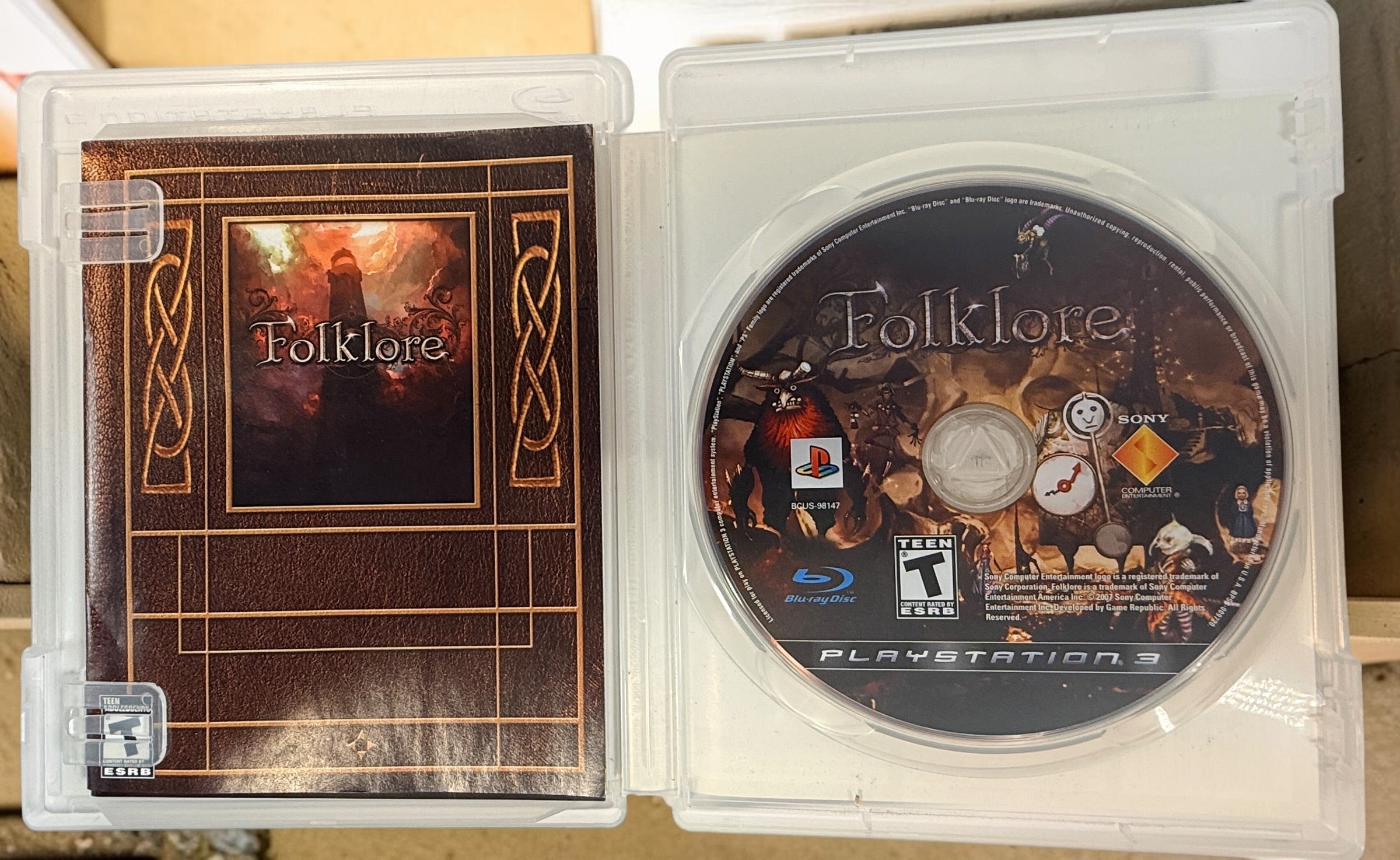 Shop Folklore for PS3, the 2007 action RPG by Game Republic. North American edition includes game disc, case, manual and promotional insert.