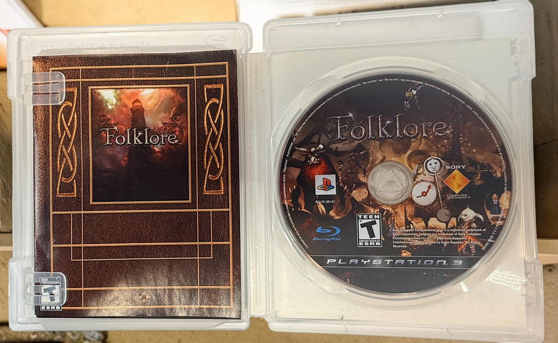 Shop Folklore for PS3, the 2007 action RPG by Game Republic. North American edition includes game disc, case, manual and promotional insert.