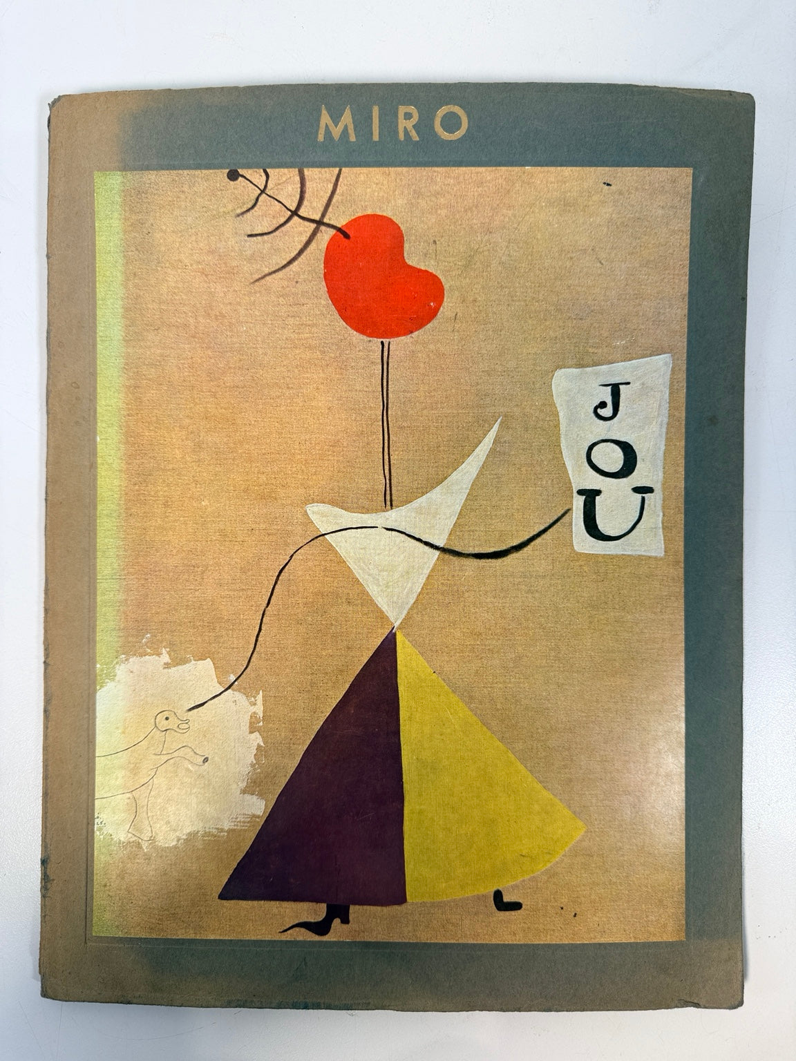 Joan Miró 1955 Skira vintage art portfolio - view 1
