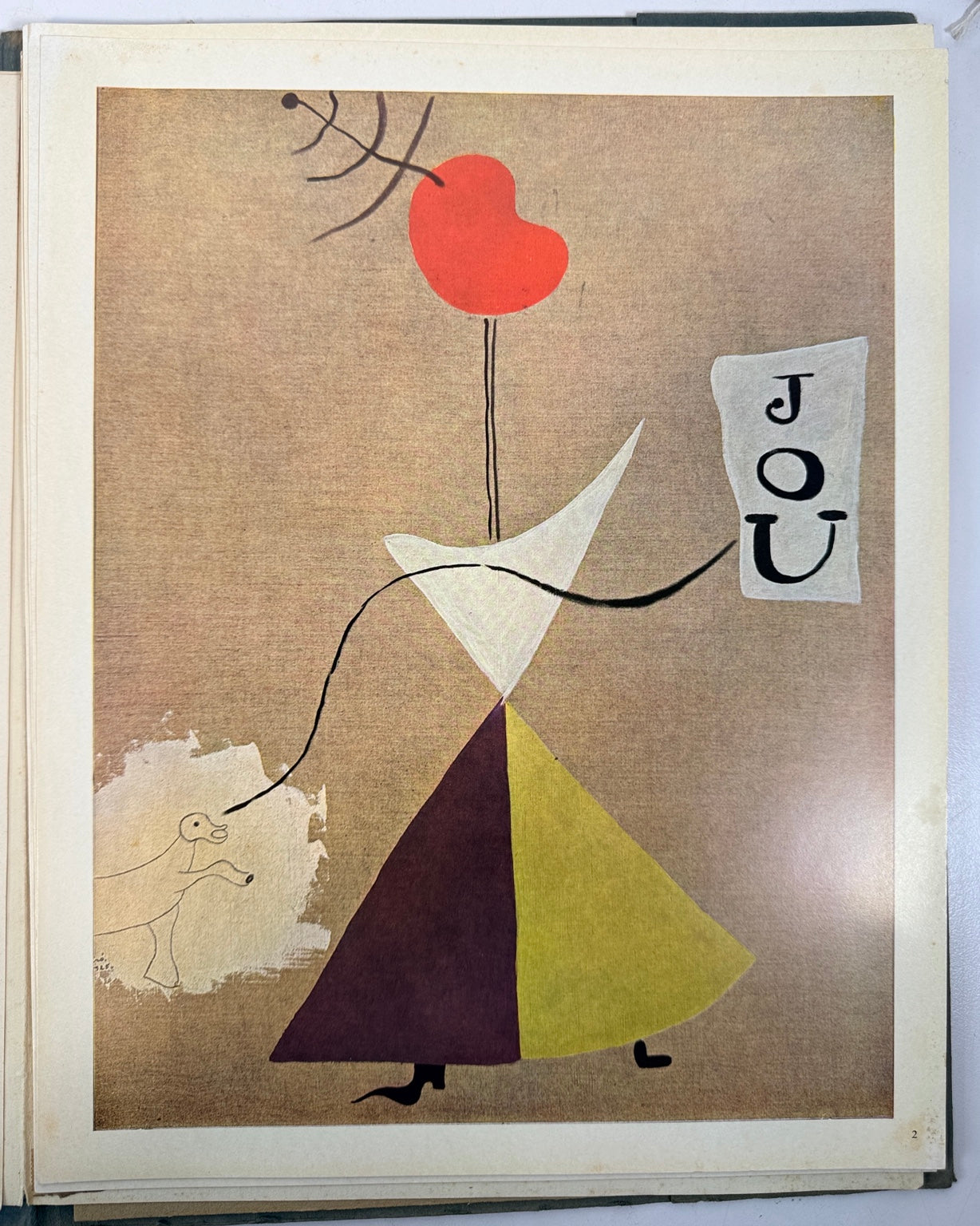 Joan Miró 1955 Skira vintage art portfolio - view 5