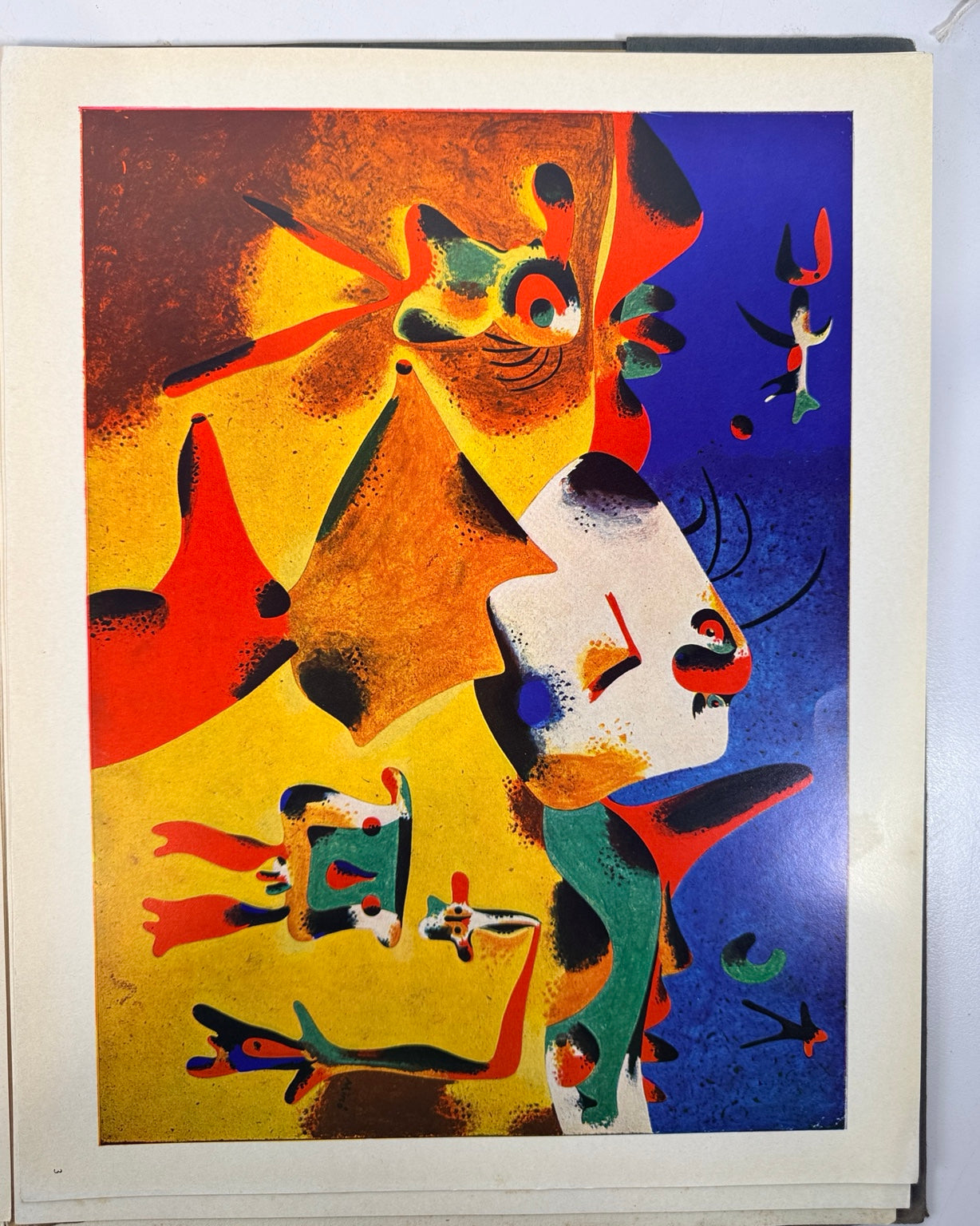 Joan Miró 1955 Skira vintage art portfolio - view 6
