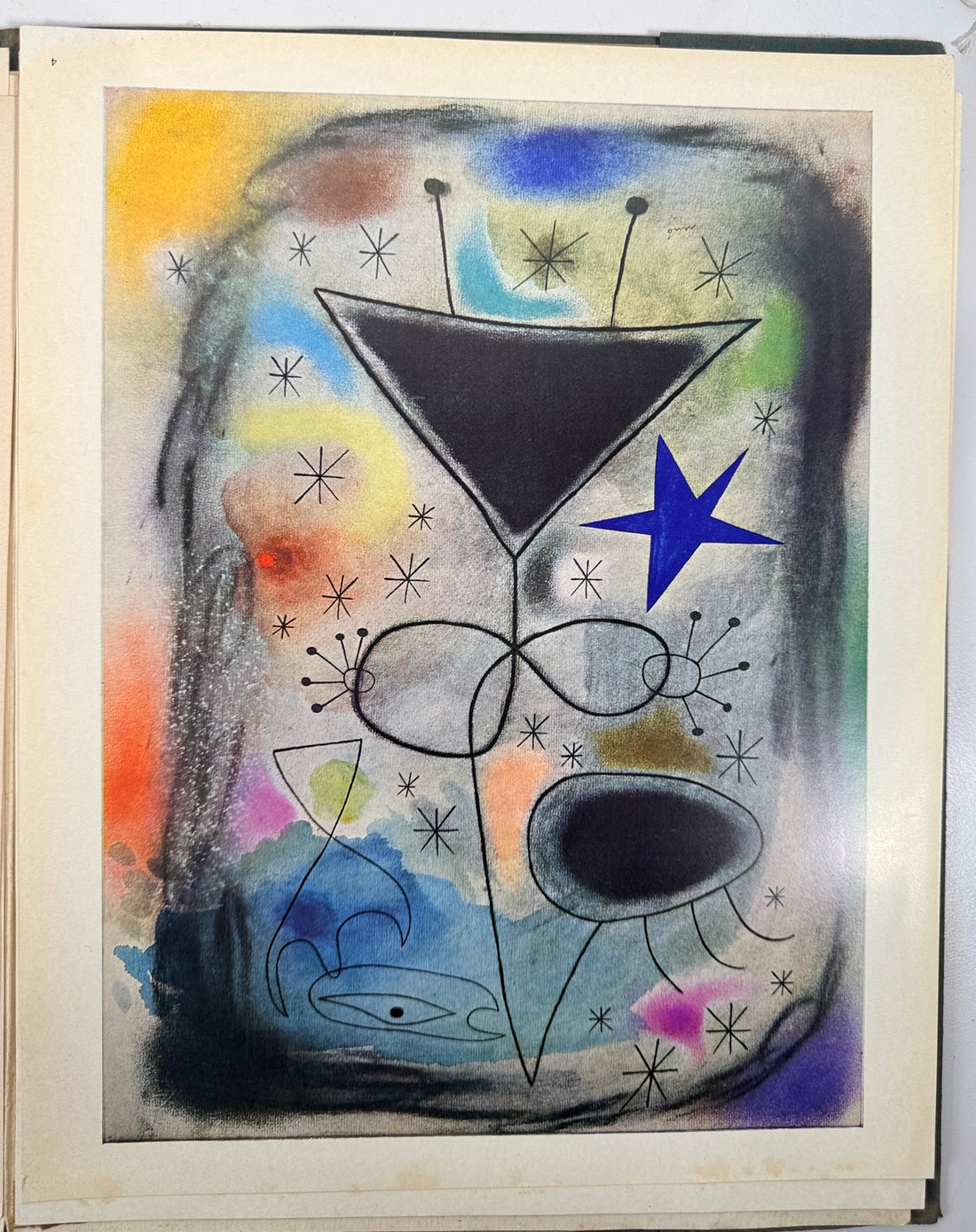 Joan Miró 1955 Skira vintage art portfolio - view 7