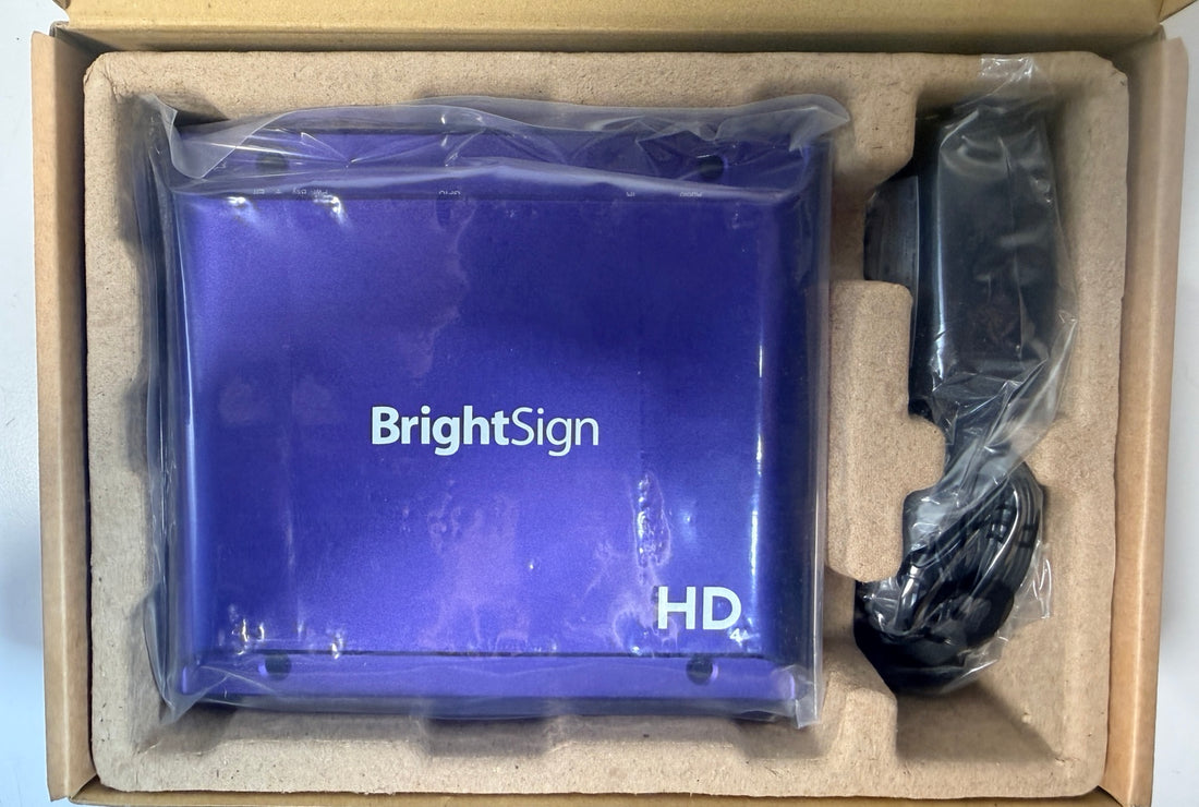 BrightSign HD224 player in open box