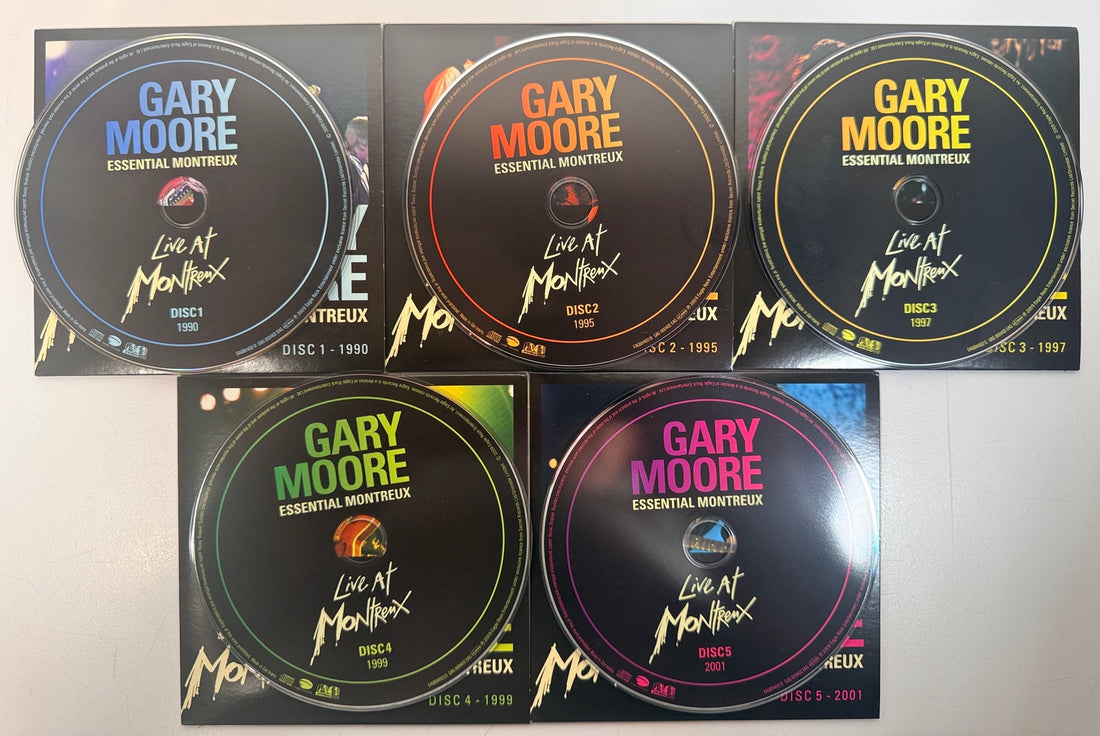 Gary Moore Essential Montreux Five discs