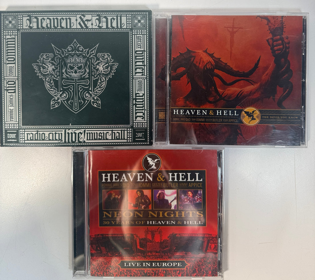 Heaven & Hell CD lot photo 1