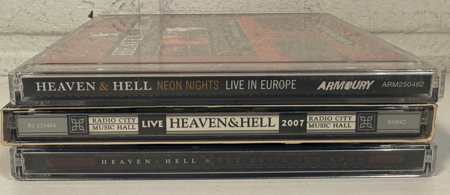 Heaven & Hell CD lot photo 2