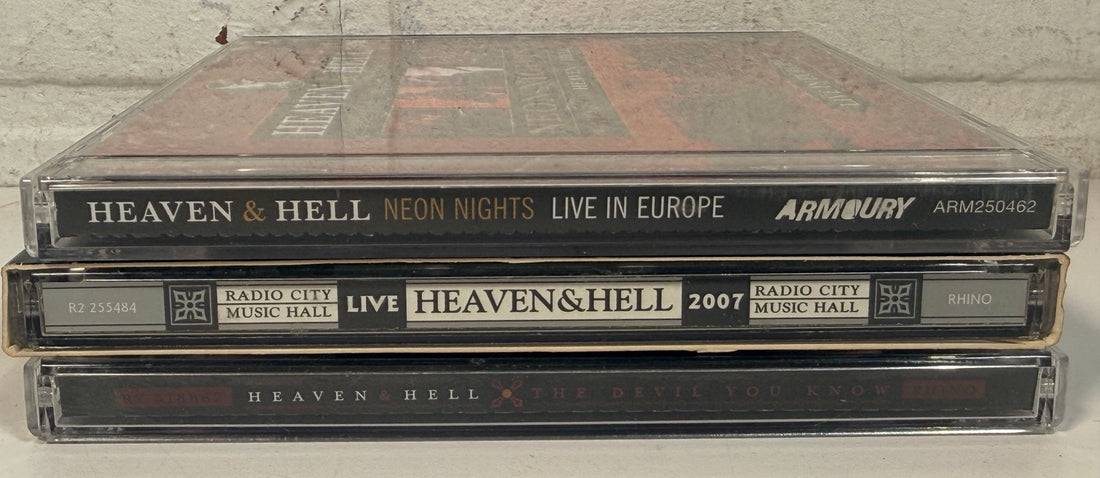 Heaven & Hell CD lot photo 2