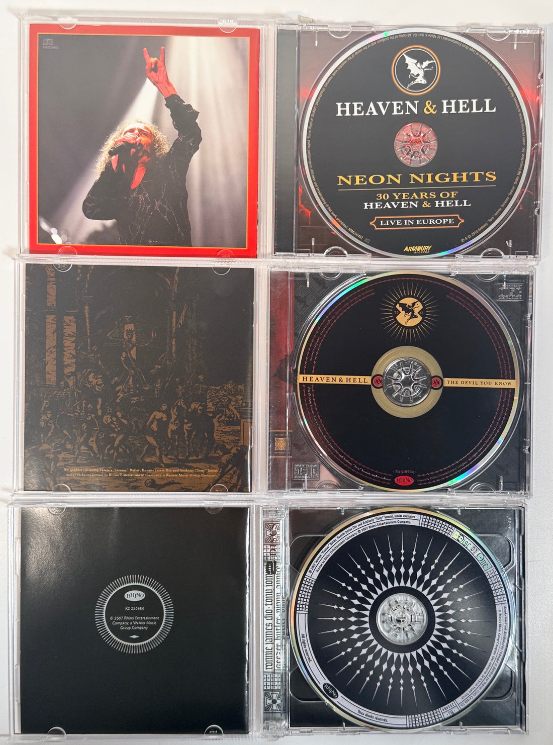 Heaven & Hell CD lot photo 3