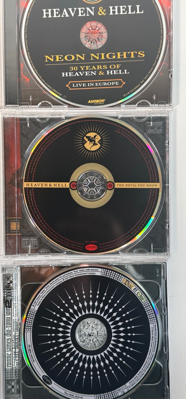 Heaven & Hell CD lot photo 4