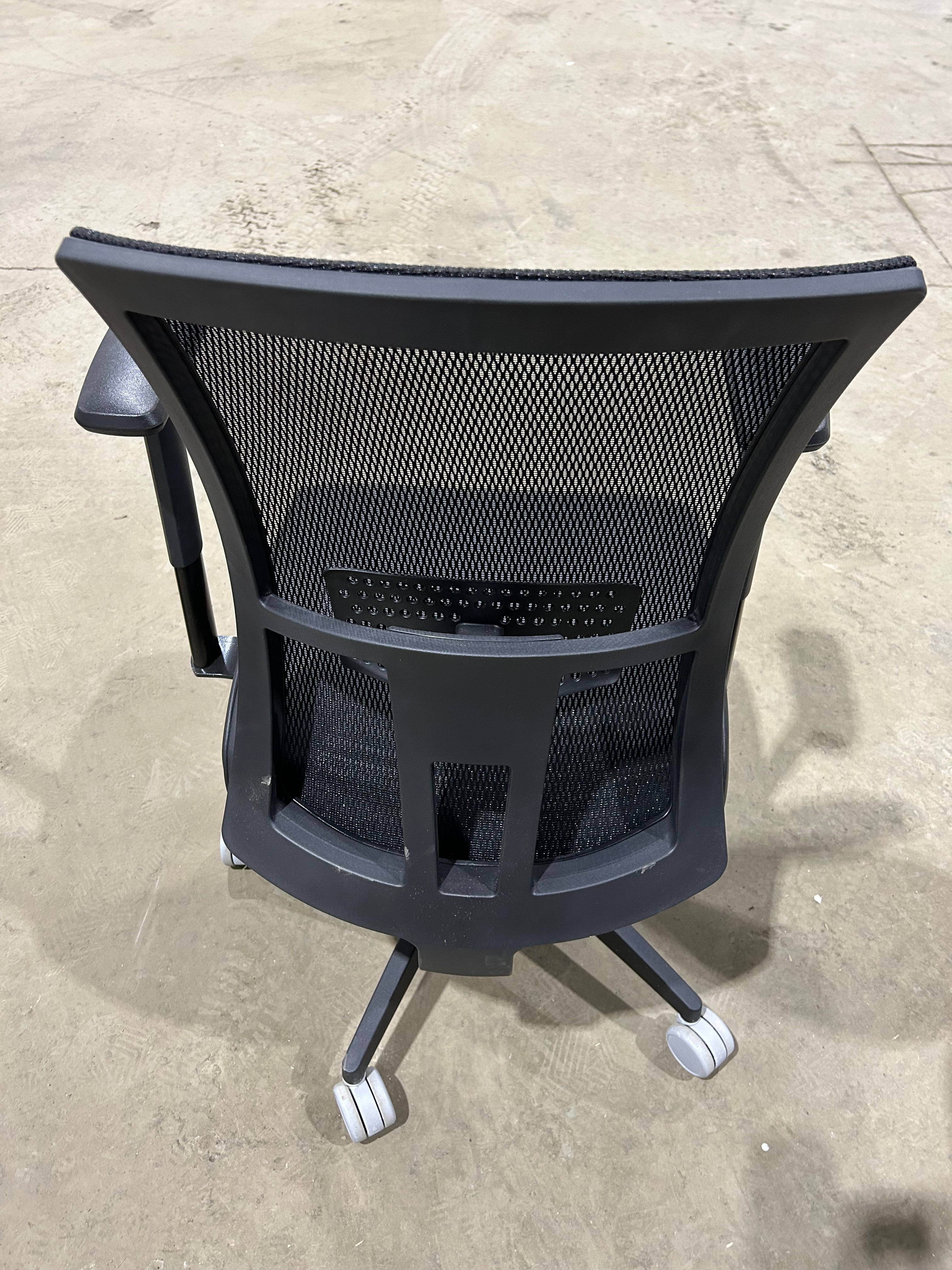 Leather Seat Ergonomic Office Chair