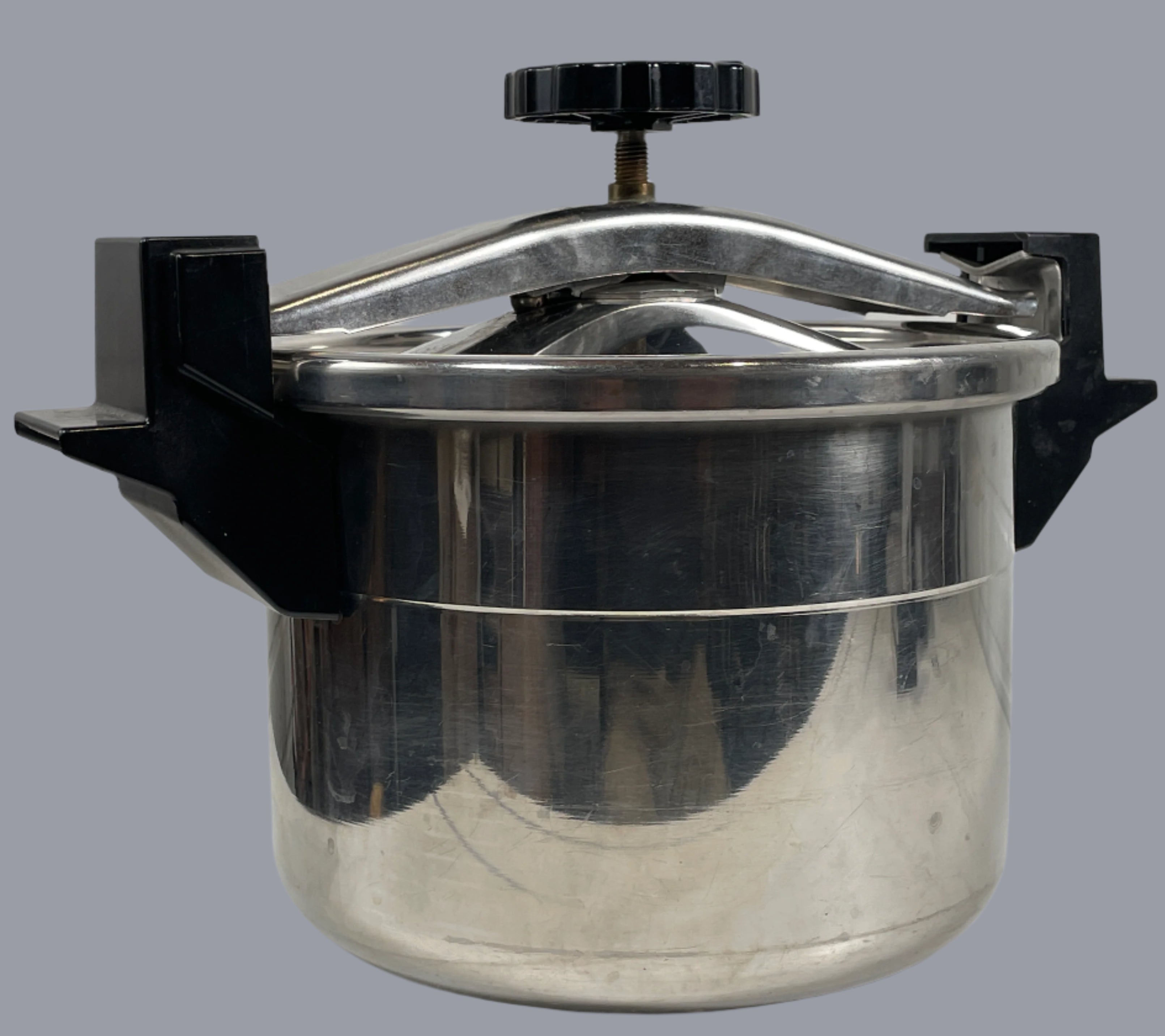 Vintage Moulinex Stainless Steel Pressure Cooker – 10L – France – Bakelite Handles