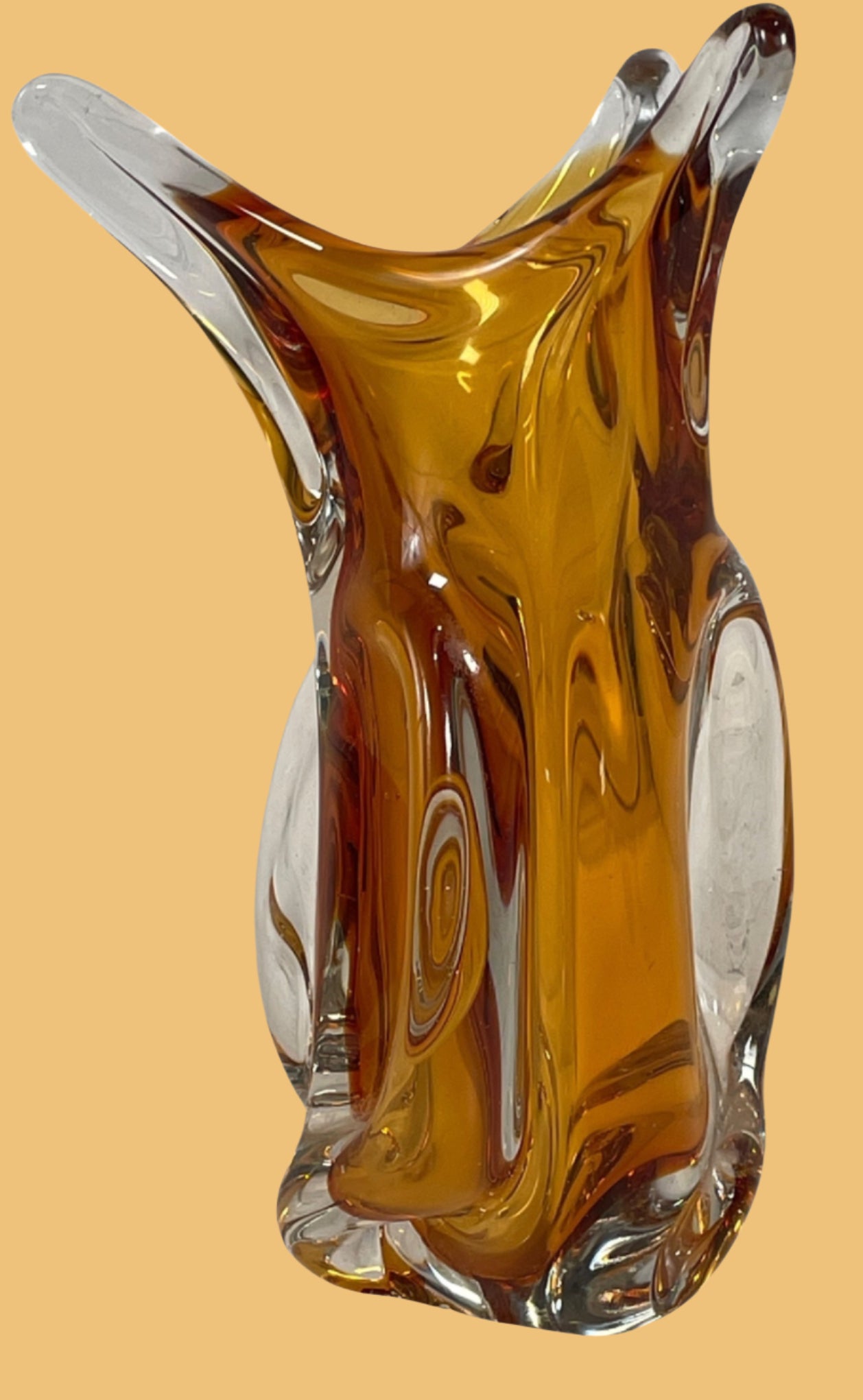  Murano-Style_Sommerso _Vase