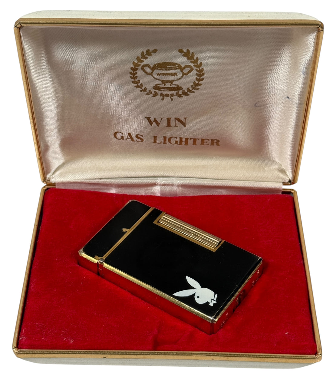 Briquet butane vintage WIN 1100 Playboy – Japon – Boîte d'origine (non testé)