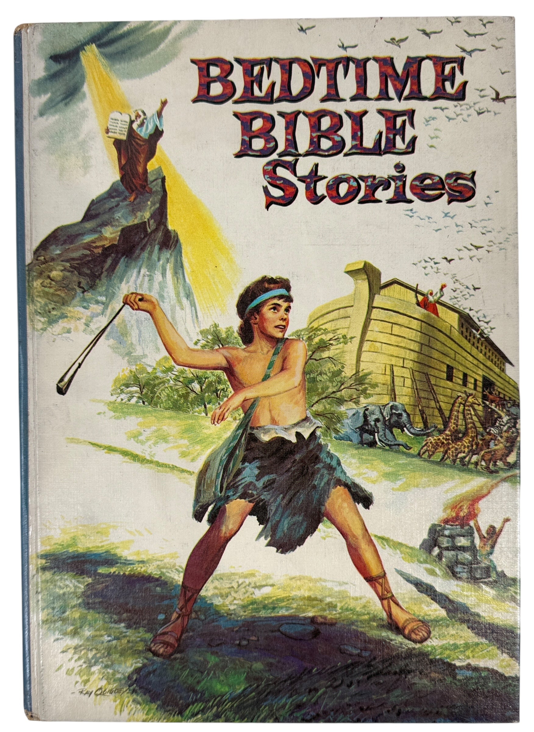 Vintage 1960s Whitman Bedtime Bible Stories – Illustrated