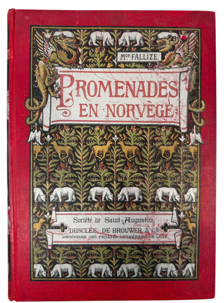 Promenades en Norvège – Fallize 1890s Illustrated Travel Book